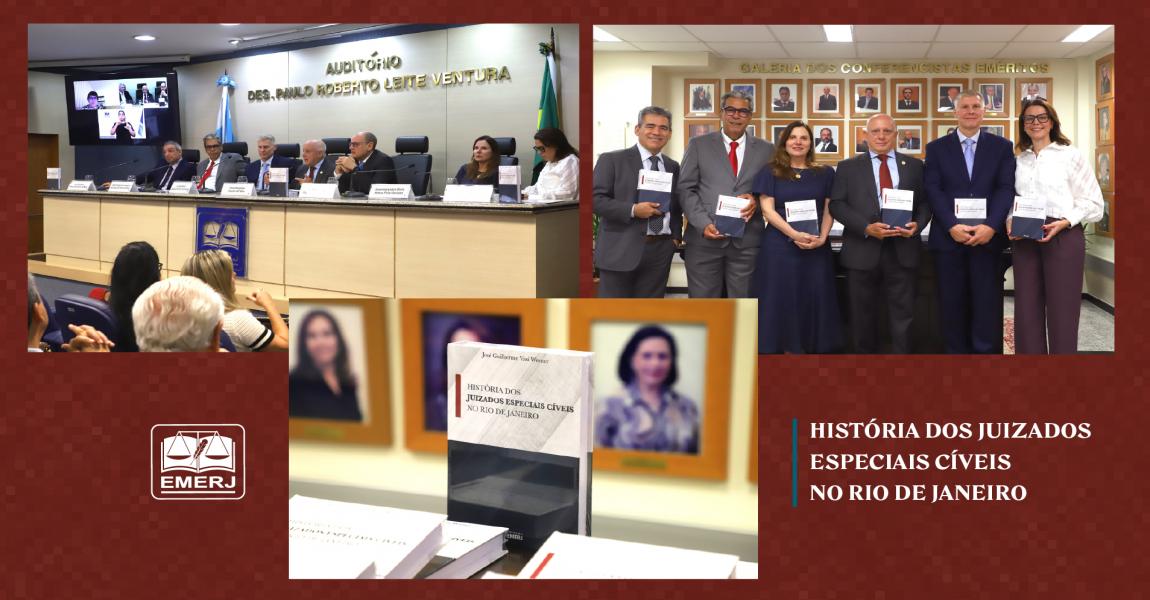 Imagem da notícia - EMERJ promove o evento História dos Juizados Especiais Cíveis