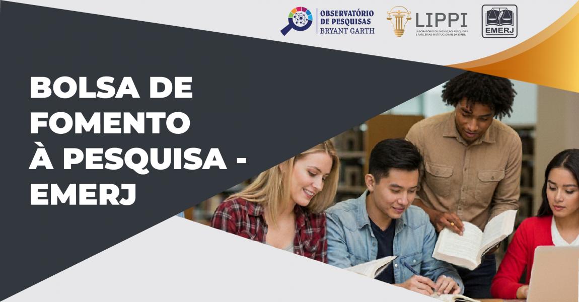 Imagem da notícia - EMERJ abrirá inscrições para Bolsa de Fomento à Pesquisa do Observatório Bryant Garth