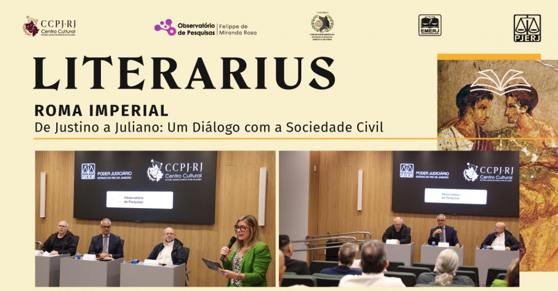 Imagem da notícia - EMERJ realiza programa LiterarIUS