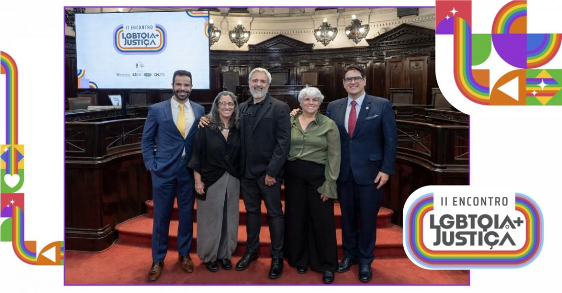 Imagem da notícia - Delegação da EMERJ participa do II Encontro LGBTQIA+ Justiça, em São Paulo