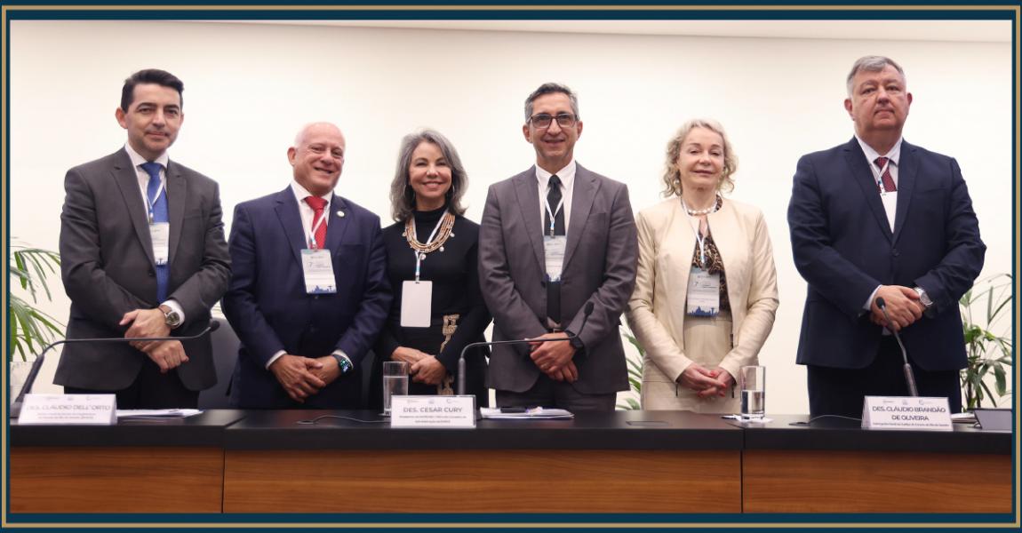 Imagem da notícia - Diretor-geral da EMERJ participa da abertura da 7ª edição do Encontro Nacional de Mediação e Direito Consensual