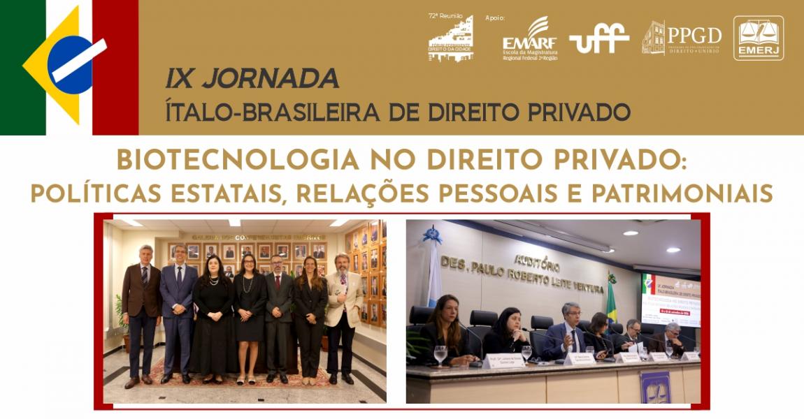 Imagem da notícia - EMERJ realiza o segundo dia da IX Jornada Ítalo-Brasileira de Direito Privado
