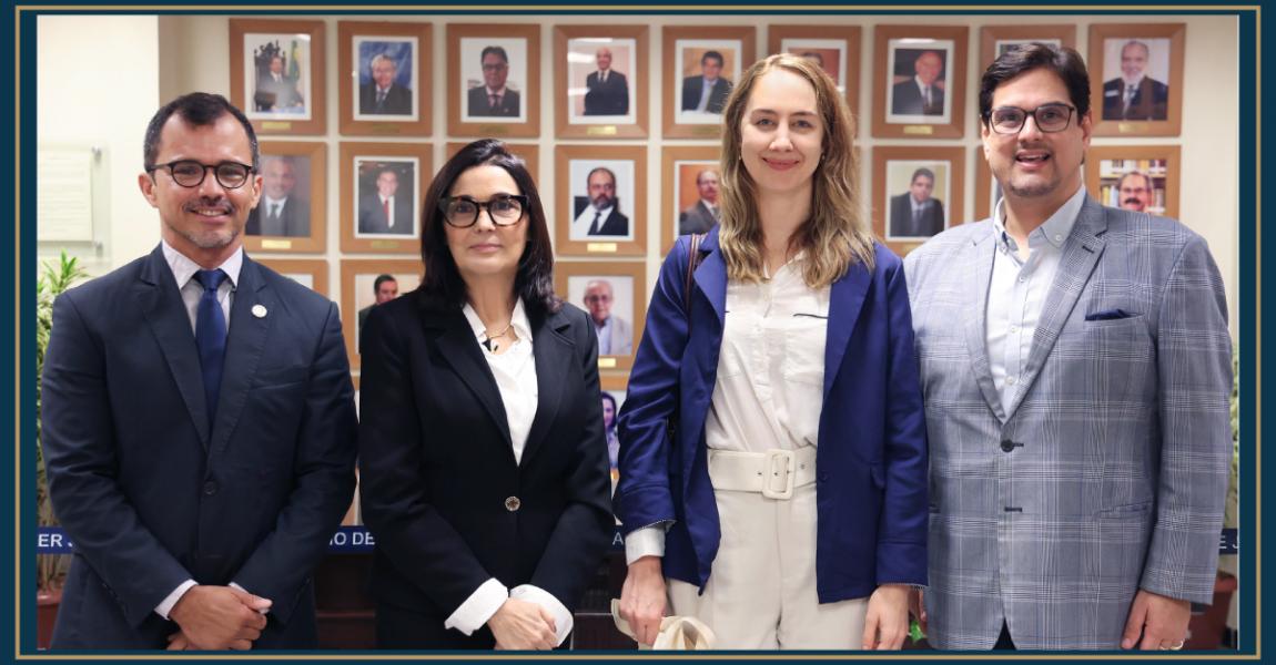 Imagem da notícia - EMERJ recebe visita institucional da diretora associada de Engajamento Global da Brunel University of London, Kirsty Smith