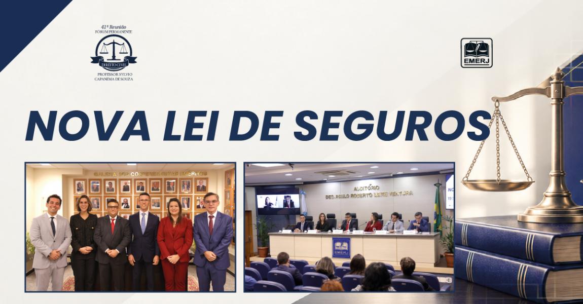 Imagem da notícia - EMERJ realiza o evento Nova Lei de Seguros