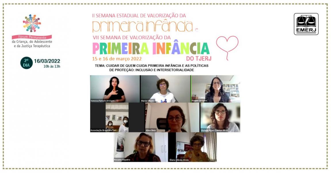 Imagem da notícia - Palestrantes debatem as políticas de proteção no segundo dia da Semana de Valorização da Primeira Infância