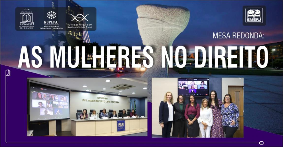 Imagem da notícia - “Temos que nos apoiar, dar as mãos”, diz juíza em mesa redonda sobre mulheres no Direito