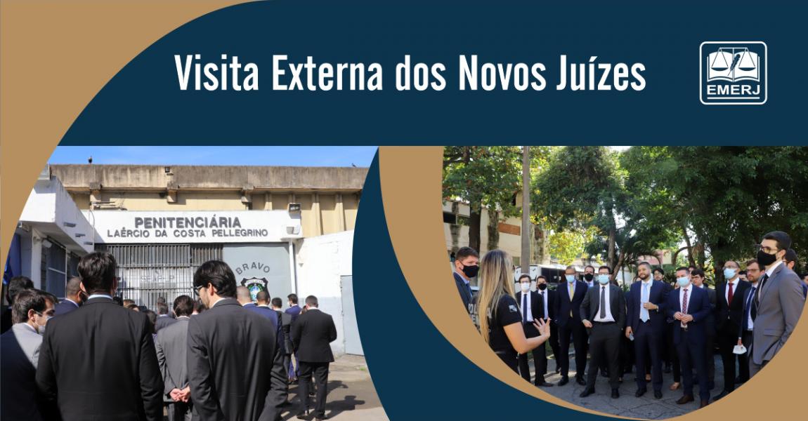 Imagem da notícia - Juízes do curso de formação inicial visitam o Complexo Penitenciário de Gericinó