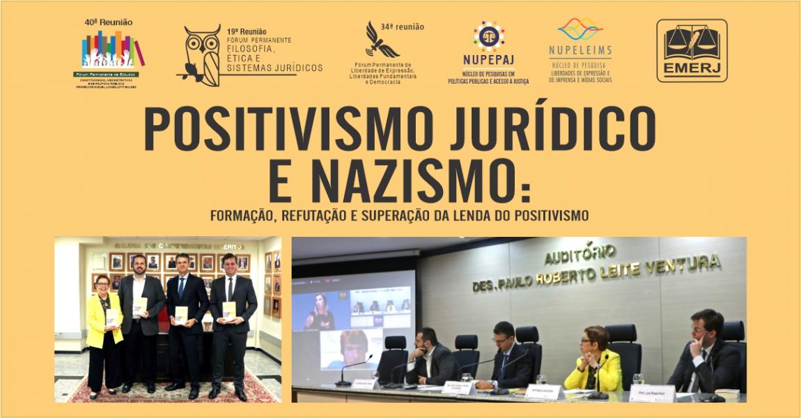 Imagem da notícia - Palestra da EMERJ debate o positivismo jurídico e nazismo