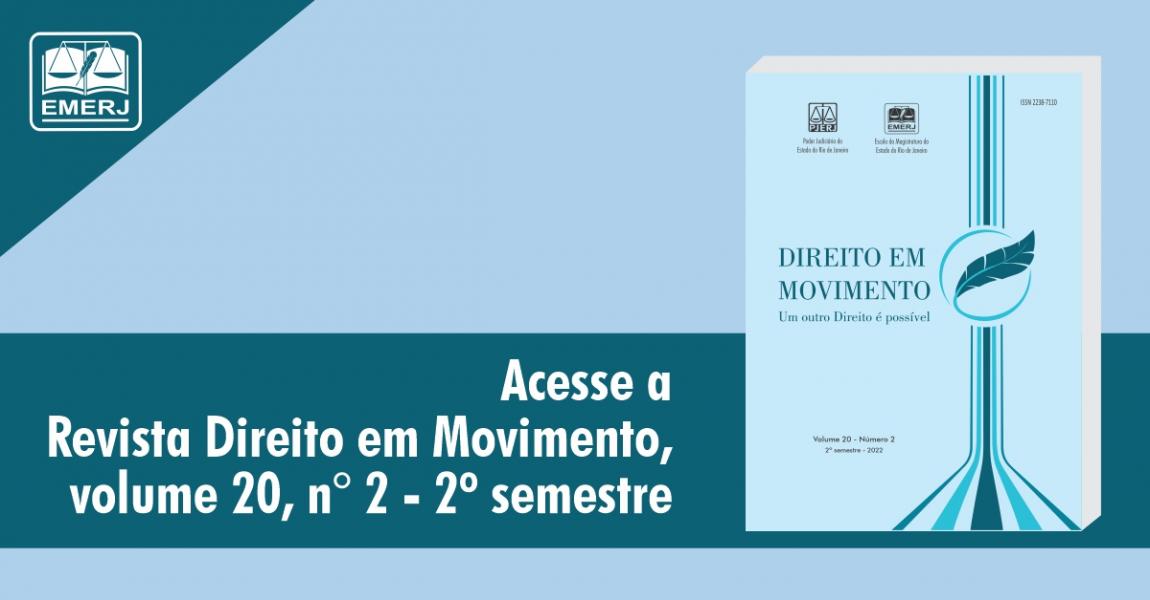 Imagem da notícia - EMERJ lança nova edição da Revista Direito em Movimento