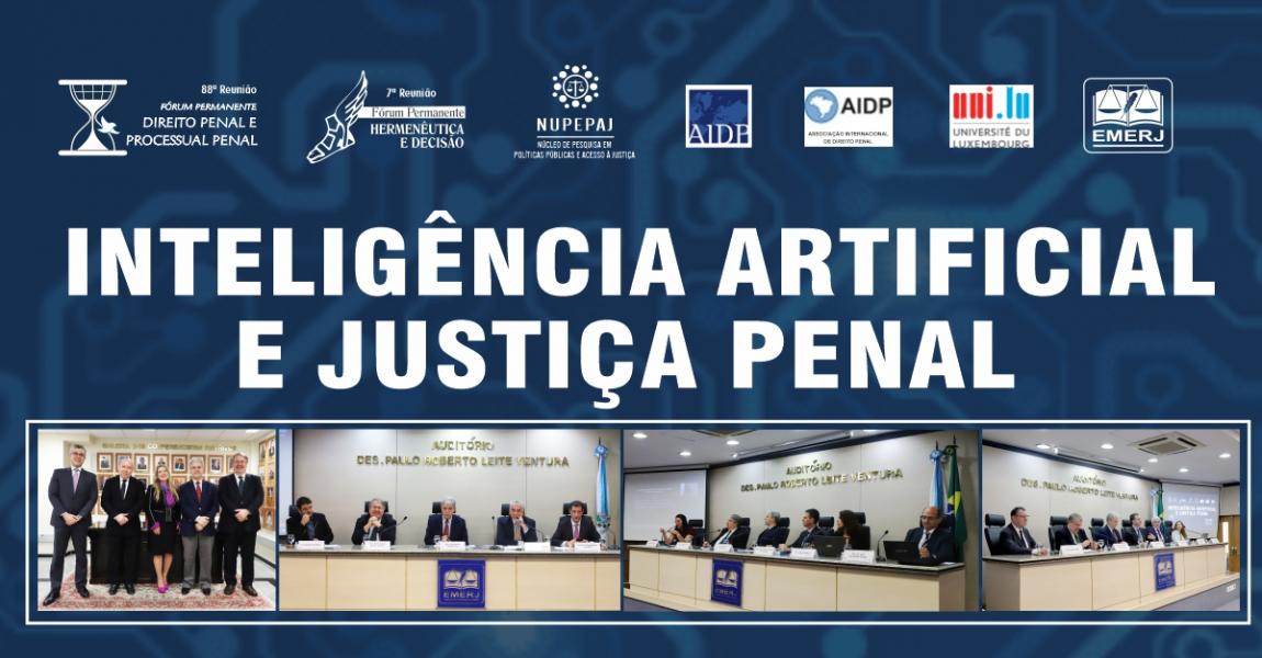 Imagem da notícia - Inteligência Artificial e Justiça Penal é tema de debate na EMERJ