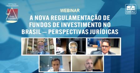Imagem da notícia - EMERJ debate “A nova regulamentação de fundos de investimentos no Brasil – perspectivas jurídicas”