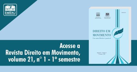 Imagem da notícia - EMERJ lança nova edição da revista “Direito em Movimento”