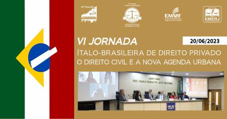Imagem da notícia - Segundo dia da VI Jornada Ítalo-Brasileira de Direito Privado na EMERJ