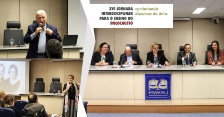 Imagem da notícia - EMERJ sedia a XVI Jornada Interdisciplinar para o Ensino do Holocausto