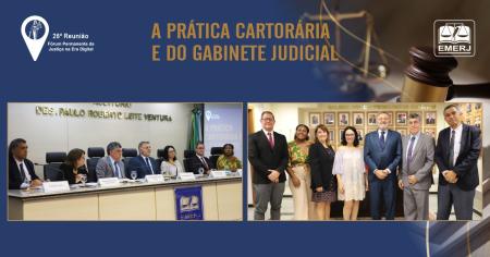 Imagem da notícia - “A prática cartorária e do gabinete judicial” é tema de encontro na EMERJ