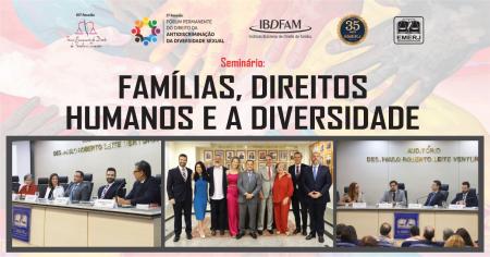 Imagem da notícia - EMERJ promove seminário “Famílias, direitos humanos e a diversidade”