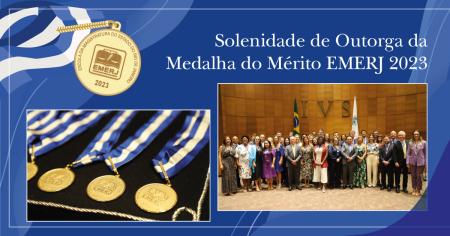 Imagem da notícia - EMERJ concede Medalha do Mérito a 35 personalidades