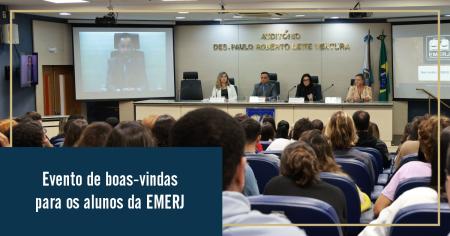 Imagem da notícia - EMERJ realiza aula inaugural do curso de especialização em Direito Público e Privado