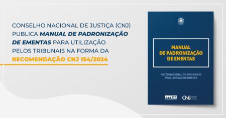 Foto: capa do Manual de Padronização de Ementas