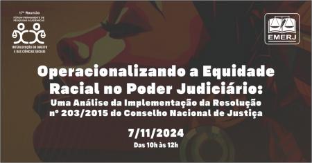 Foto: cartaz com informações da 17ª reunião do Fórum Permanente de Pesquisas Acadêmicas – Interlocução do Direito e das Ciências Sociais.