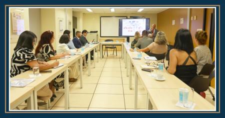 Foto: diretor-geral da Escola da Magistratura do Estado do Rio de Janeiro (EMERJ), desembargador Cláudio Luís Braga dell’Orto acompanhado dos diretores de departamentos