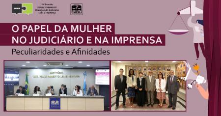 Foto: o presidente e a vice-presidente do Fórum, desembargador Fernando Foch e juíza aposentada Flávia de Almeida Viveiros de Castro, acompanhados dos integrantes do encontro