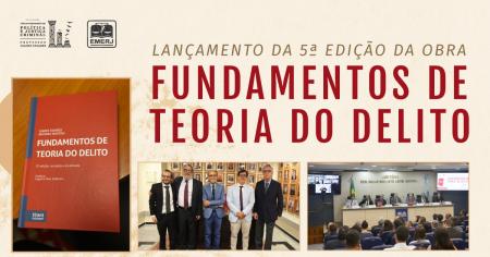 Foto: o vice-presidente do fórum desembargador aposentado Sérgio de Souza Verani, acompanhado de participantes do evento.