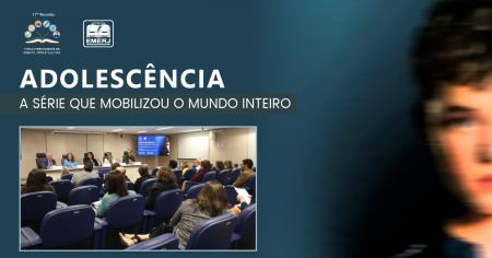Foto: o diretor-geral da EMERJ, desembargador Cláudio Luís Braga dell’Orto, e a presidente do fórum, desembargadora Andréa Maciel Pachá, acompanhados dos palestrantes do encontro.