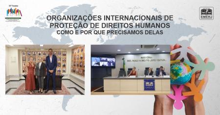 Foto: A presidente do fórum, desembargadora Cristina Tereza Gaulia, e a debatedora do evento e procuradora do Município do Rio de Janeiro, Vanice Regina Lírio do Valle, acompanhadas dos palestrantes do encontro.