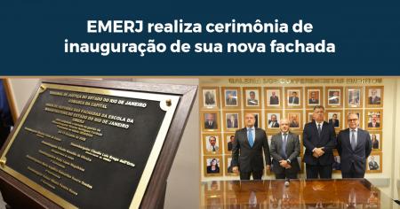 Foto: presidente do TJRJ, desembargador Ricardo Couto; diretor-geral da EMERJ, desembargador Cláudio dell’Orto; corregedor-geral da Justiça do TJRJ, desembargador Cláudio Brandão; presidente do TJRJ no biênio 2023/2024, desembargador Ricardo Rodrigues.