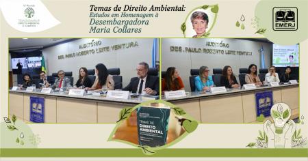 Foto Presidente do Fórum Permanente de Direito Civil Professor Sylvio Capanema de Souza e doutor em Direito pela Universidade Estácio de Sá (Unesa), desembargador Marco Aurélio Bezerra de Melo e demais participantes do evento,