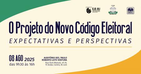 Imagem da notícia - O Projeto do Novo Código Eleitoral – Expectativas e Perspectivas será tema de palestra na EMERJ