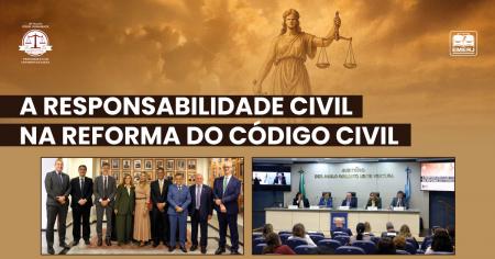 Imagem da notícia - EMERJ realiza evento A Responsabilidade Civil na Reforma do Código Civil, com a presença da Excelentíssima Ministra do TSE Maria Isabel Gallotti