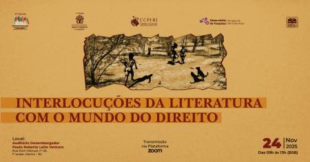 Imagem da notícia - EMERJ promoverá encontro Interlocuções da Literatura com o Mundo do Direito
