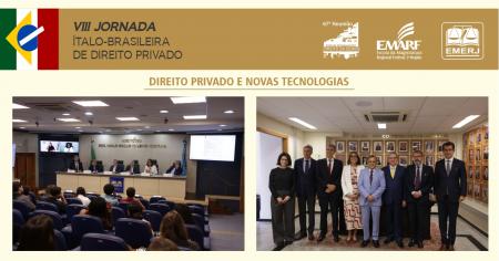Imagem da notícia - EMERJ realiza primeiro dia da VIII Jornada Ítalo-Brasileira de Direito Privado