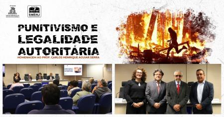 Foto: O presidente do fórum, desembargador João Batista Damasceno, acompanhado pelos integrantes do encontro. 