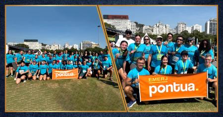 Imagem da notícia - Equipe EMERJ de Corrida participa do Circuito das Estações 