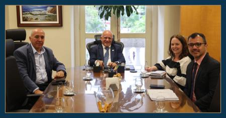 Imagem da notícia - EMERJ recebe visita do presidente do Departamento de Recursos Minerais do estado do Rio de Janeiro