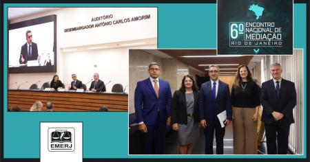 Foto: Participantes do 6º Encontro Nacional de Mediação. 