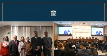 Imagem da notícia - Diretor-geral da EMERJ participa do evento Juizados Especiais: 30 anos da Lei Nº9.099/95 – Histórico, Avanços e Perspectivas.