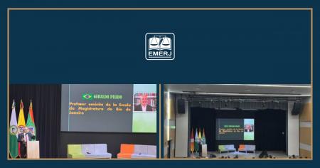 Imagem da notícia - Professor emérito da EMERJ participa de fórum internacional na Colômbia