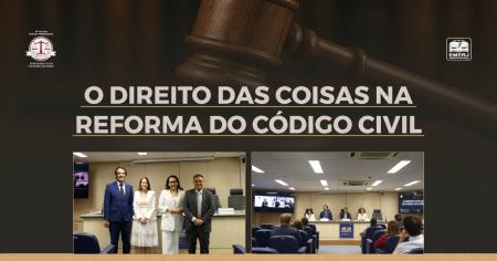 Foto: o presidente do fórum, desembargador Marco Aurélio Bezerra de Melo, acompanhado dos integrantes do encontro.