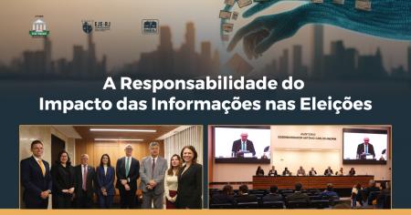 Foto: o diretor-geral da EMERJ, desembargador Cláudio dell’Orto, acompanhado dos integrantes do evento.