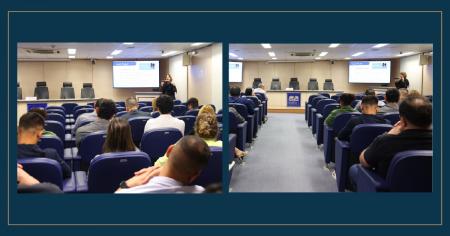 Foto: ciclo de palestras do Programa de Integridade 2025.