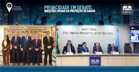 Imagem da notícia - EMERJ realiza encontro Privacidade em Debate: Questões Atuais da Proteção de Dados
