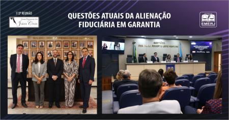 Foto: Banner com participantes do evento.