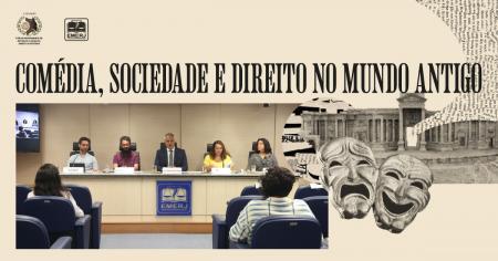 Foto: Participantes da reunião Comédia, Sociedade e Direito no Mundo Antigo.