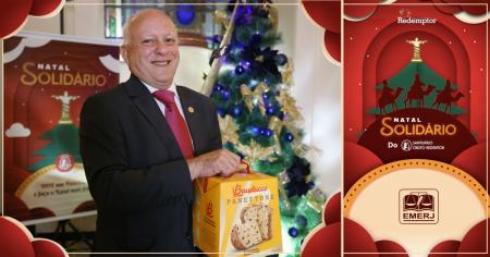 Imagem da notícia - EMERJ encerra  Campanha do Natal Solidário e arrecada 750 panetones e 750 garrafas de água mineral 