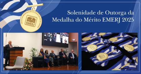 Imagem da notícia - EMERJ concede Medalha do Mérito a 42 personalidades
