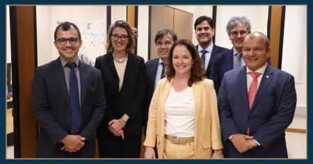 Imagem da notícia - EMERJ recebe visita institucional de representantes do TCE-RJ e de universidades italianas